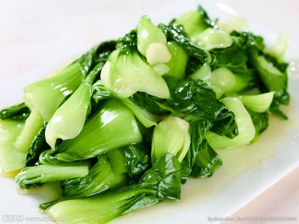 Chinese Baby Bok Choy in Garlic Sauce 蒜菜心
